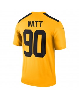 T.J. Watt Pittsburgh Steelers Nike Alternate 1933 Throwback Legend Spieler Performance Top – Gold