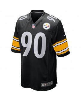 T.J. Watt Pittsburgh Steelers Nike Jugend-Spieler Trikot – Schwarz