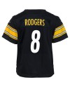 Aaron Rodgers Pittsburgh Steelers Nike Jugend-Spieler Trikot – Schwarz