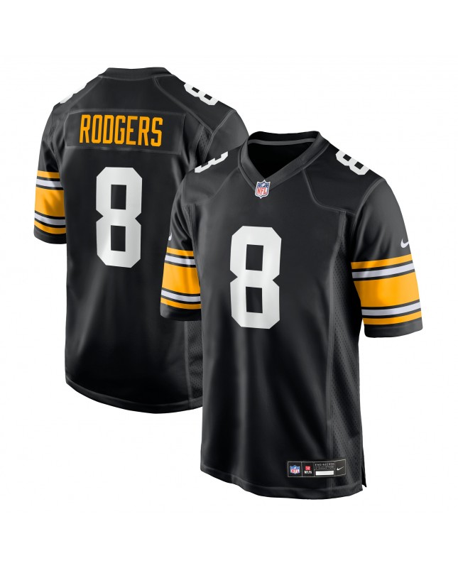 Aaron Rodgers Pittsburgh Steelers Nike Alternatives Spieler Trikot – Schwarz