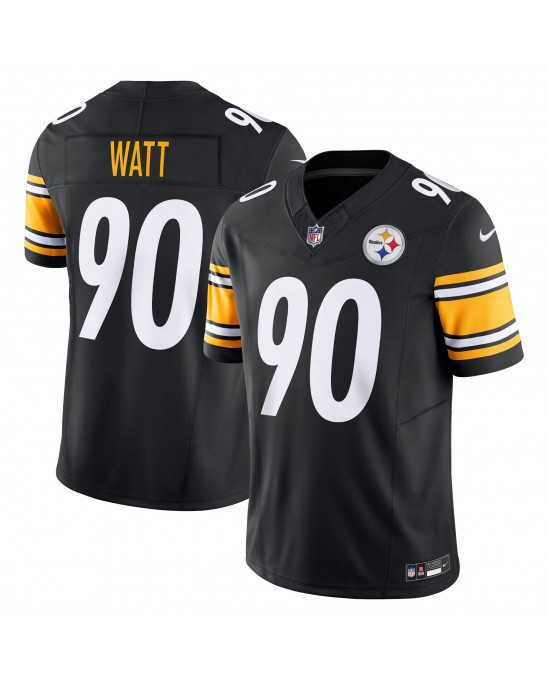 T.J. Watt Pittsburgh Steelers Nike Vapor F.U.S.E. Limitiertes Trikot – Schwarz