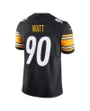 T.J. Watt Pittsburgh Steelers Nike Vapor F.U.S.E. Limitiertes Trikot – Schwarz