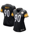 T.J. Watt Pittsburgh Steelers Nike Damen-Spieler Trikot – Schwarz