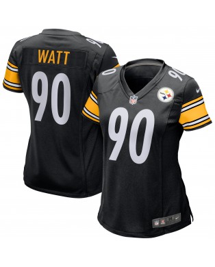 T.J. Watt Pittsburgh Steelers Nike Damen-Spieler Trikot – Schwarz