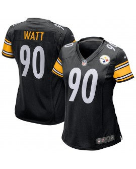 T.J. Watt Pittsburgh Steelers Nike Damen-Spieler Trikot – Schwarz