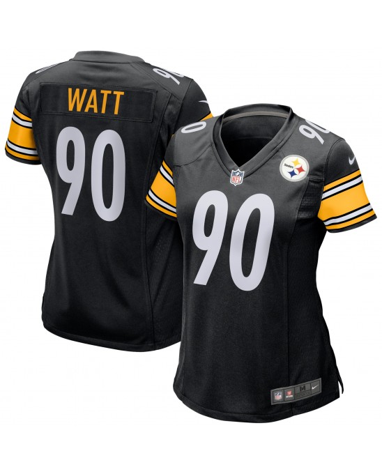 T.J. Watt Pittsburgh Steelers Nike Damen-Spieler Trikot – Schwarz