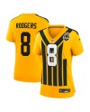 Aaron Rodgers Pittsburgh Steelers Nike Damen Alternate 1933 Throwback-Spieler Trikot – Gold