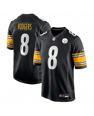 Aaron Rodgers Pittsburgh Steelers Nike Spieler Trikot – Schwarz