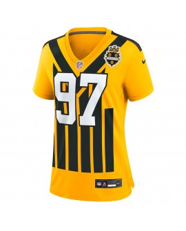 Cameron Heyward Pittsburgh Steelers Nike Damen Alternate 1933 Throwback-Spieler Trikot – Gold