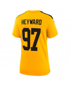Cameron Heyward Pittsburgh Steelers Nike Damen Alternate 1933 Throwback-Spieler Trikot – Gold