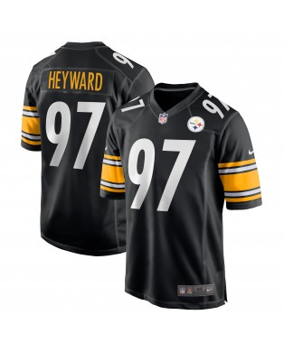 Cameron Heyward Pittsburgh Steelers Nike Spieler Trikot – Schwarz
