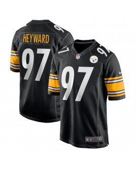 Cameron Heyward Pittsburgh Steelers Nike Spieler Trikot – Schwarz