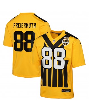 Pat Freiermuth Pittsburgh Steelers Nike Youth Alternate 1933 ThrowbackTrikot – Gold