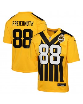 Pat Freiermuth Pittsburgh Steelers Nike Youth Alternate 1933 ThrowbackTrikot – Gold