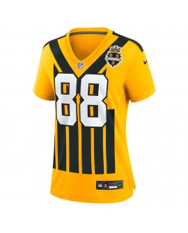 Pat Freiermuth Pittsburgh Steelers Nike Damen Alternate 1933 Throwback-Spieler Trikot – Gold