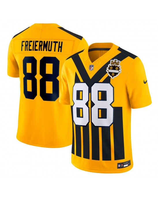 Pat Freiermuth Pittsburgh Steelers Nike Alternate Vapor F.U.S.E. Limitiertes Trikot – Gold