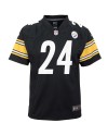 Joey Porter Jr. Pittsburgh Steelers Nike Jugend-Spieler Trikot – Schwarz