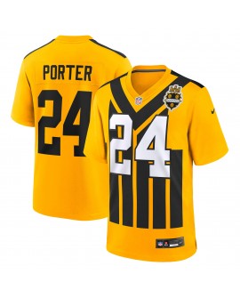 Joey Porter Jr. Pittsburgh Steelers Nike Youth Alternate 1933 Throwback-Spieler Trikot – Gold