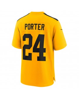 Joey Porter Jr. Pittsburgh Steelers Nike Youth Alternate 1933 Throwback-Spieler Trikot – Gold