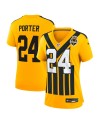 Joey Porter Jr. Pittsburgh Steelers Nike Damen Alternate 1933 Throwback-Spieler Trikot – Gold