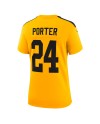 Joey Porter Jr. Pittsburgh Steelers Nike Damen Alternate 1933 Throwback-Spieler Trikot – Gold