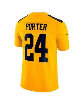 Joey Porter Jr. Pittsburgh Steelers Nike Alternate 1933 Throwback Vapor F.U.S.E. Limitiertes Trikot – Gold