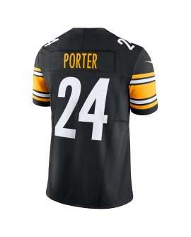 Joey Porter Jr. Pittsburgh Steelers Nike Vapor F.U.S.E. Limitiertes Trikot – Schwarz