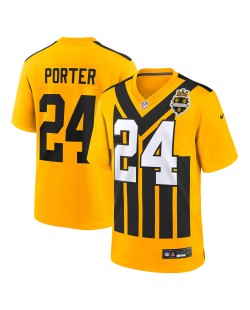 Joey Porter Jr. Pittsburgh Steelers Nike Alternate 1933 Throwback-Spieler Trikot – Gold