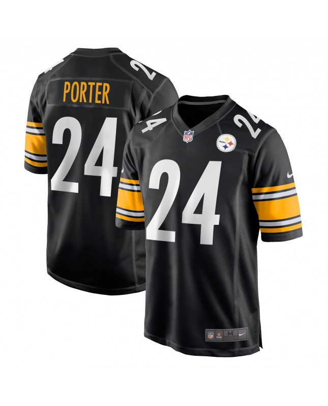 Joey Porter Jr. Pittsburgh Steelers Nike Spieler Trikot – Schwarz