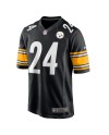 Joey Porter Jr. Pittsburgh Steelers Nike Spieler Trikot – Schwarz