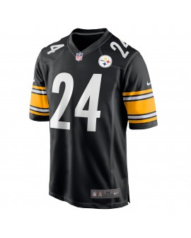 Joey Porter Jr. Pittsburgh Steelers Nike Spieler Trikot – Schwarz