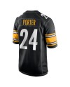 Joey Porter Jr. Pittsburgh Steelers Nike Spieler Trikot – Schwarz