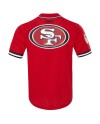 Brock Purdy San Francisco 49ers Pro Standard Mesh Button-Up Baseball-Trikot – Scharlachrot