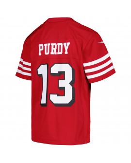 Brock Purdy San Francisco 49ers Nike Jugend-Spieler Trikot – Scharlachrot