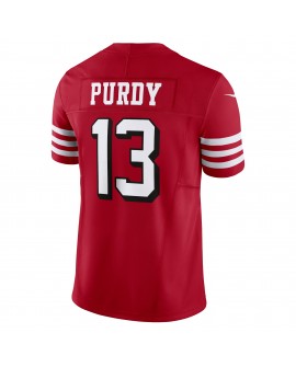 Brock Purdy San Francisco 49ers Nike Vapor F.U.S.E. Limitierter Trikot – Scharlachrot