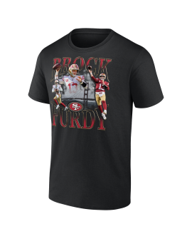 Brock Purdy San Francisco 49ers Notorious T-Shirt – Schwarz