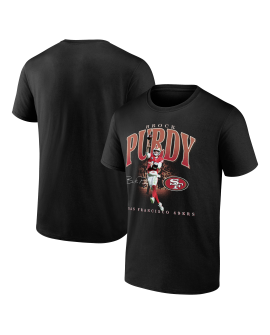 Brock Purdy San Francisco 49ers Hype Spieler Grafik-T-Shirt – Schwarz