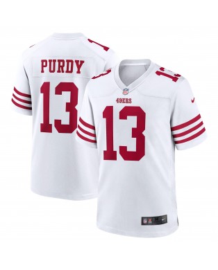 Brock Purdy San Francisco 49ers Nike Spiele-Trikot – Weiß