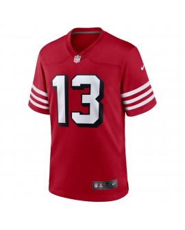 Brock Purdy San Francisco 49ers Nike AlternateSpiele-Trikot – Scharlachrot