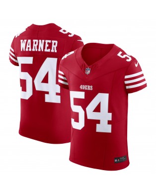 Fred Warner San Francisco 49ers Nike Vapor F.U.S.E. Elite-Trikot – Scharlachrot