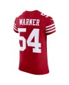Fred Warner San Francisco 49ers Nike Vapor F.U.S.E. Elite-Trikot – Scharlachrot