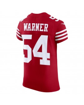Fred Warner San Francisco 49ers Nike Vapor F.U.S.E. Elite-Trikot – Scharlachrot