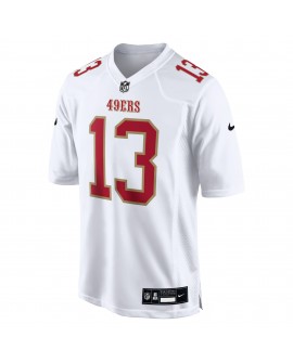Brock Purdy San Francisco 49ers Nike Fashion Trikot – Tundra White