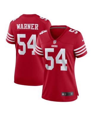 Fred Warner San Francisco 49ers Nike Spiele-Trikot für Damen – Scharlachrot