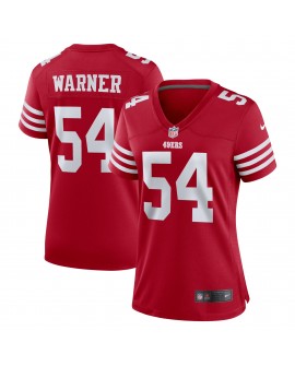 Fred Warner San Francisco 49ers Nike Spiele-Trikot für Damen – Scharlachrot