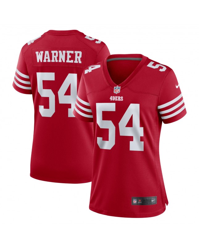 Fred Warner San Francisco 49ers Nike Spiele-Trikot für Damen – Scharlachrot