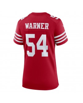 Fred Warner San Francisco 49ers Nike Spiele-Trikot für Damen – Scharlachrot