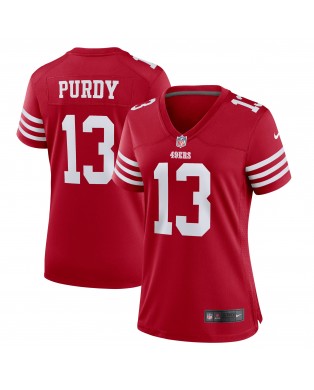 Brock Purdy San Francisco 49ers Nike Damen-Spielertrikot – Scharlachrot