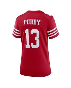 Brock Purdy San Francisco 49ers Nike Damen-Spielertrikot – Scharlachrot
