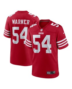 Fred Warner San Francisco 49ers Nike TeamSpiele-Trikot – Scharlachrot